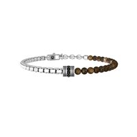 Bracciale Kidult Uomo ENERGY STONE in Acciaio Occhio di tigre 732250 - 732250